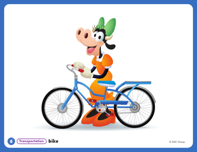 My Disney Stars and Friends Picture Cards Level 3 Global Unit 34 | PDF