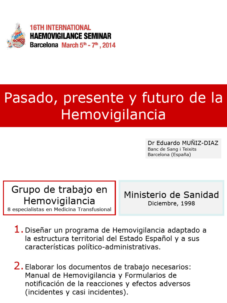 Inv 01 Eduardo Mu Iz | PDF | Transfusión de sangre | Sangre