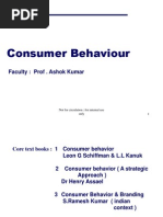 Consumer Behaviour Schiffman 9th Edition