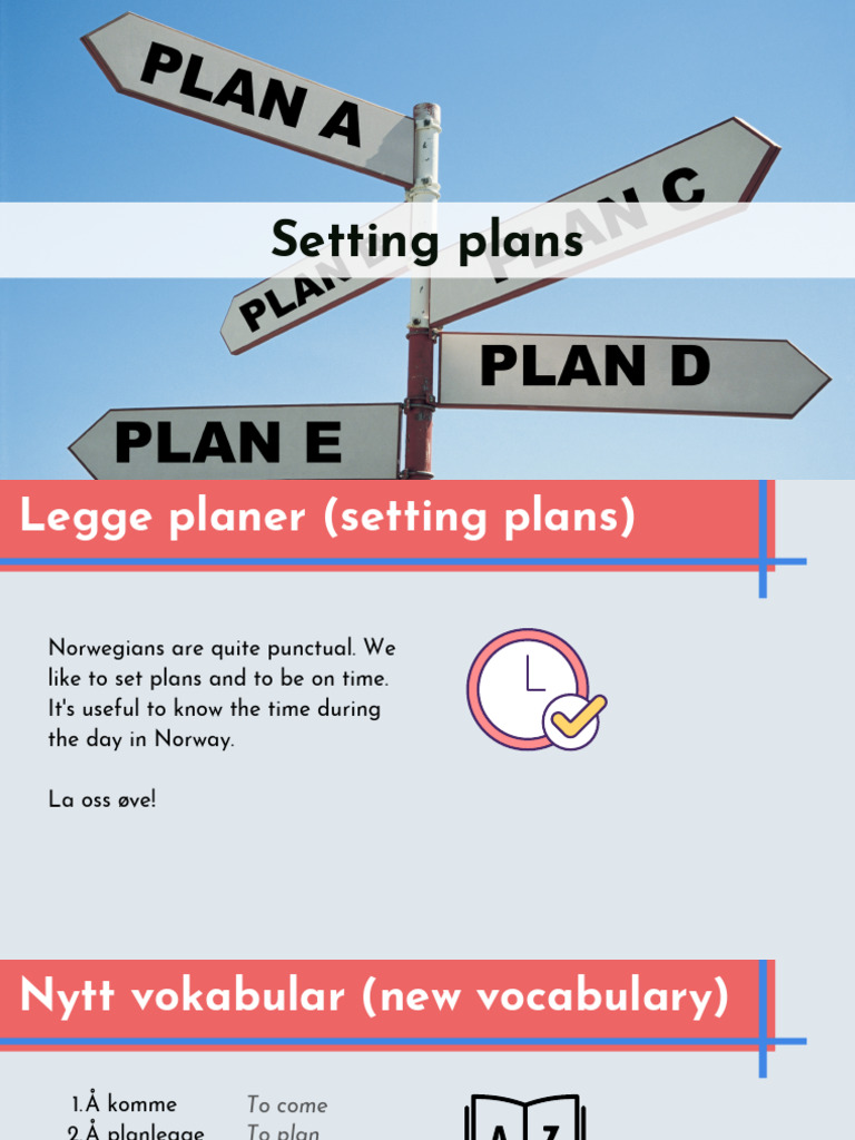5 Setting Plans | PDF