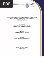 Liderazgo para el Cambio Social
