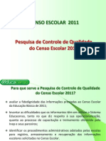 Perguntas Frequentes Pesquisa Qualidade