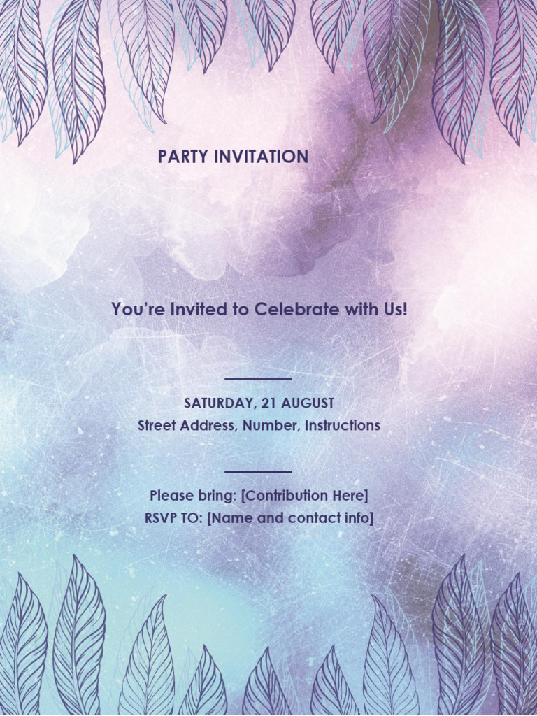 Party Invitation | PDF
