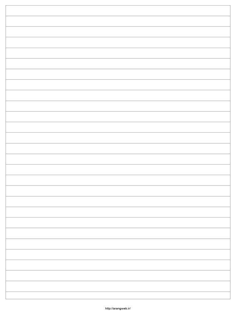 Narrow Lined Paper PDF | PDF