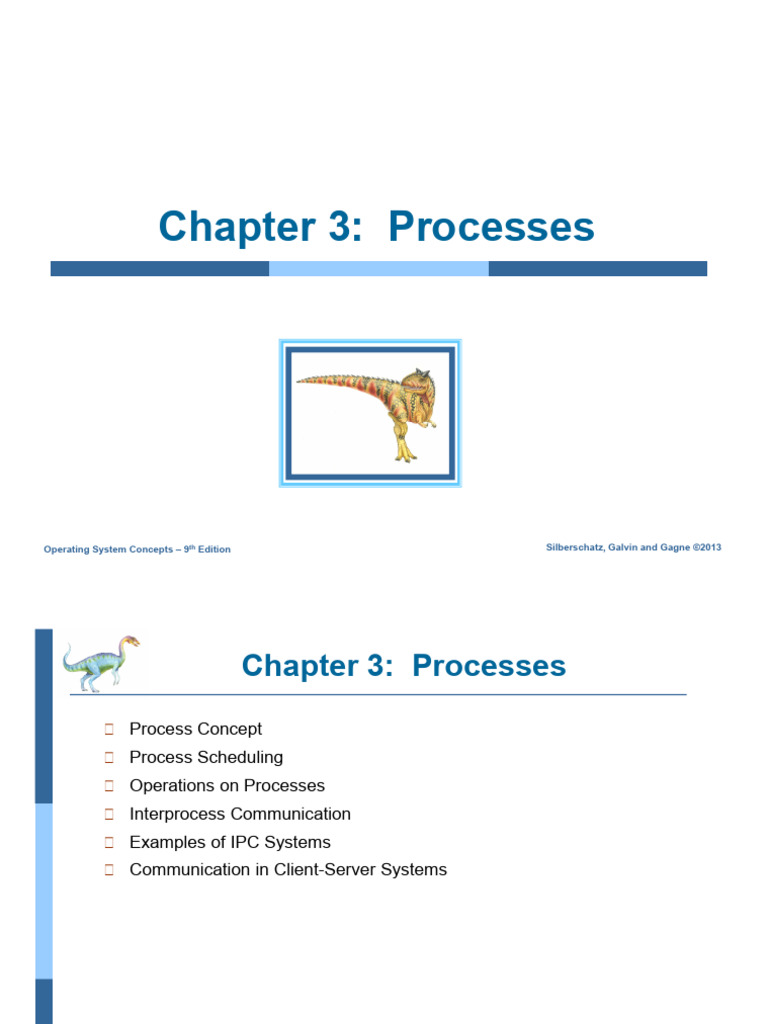 OS Chap 3 Processes | PDF | Process (Computing) | Scheduling (Computing)