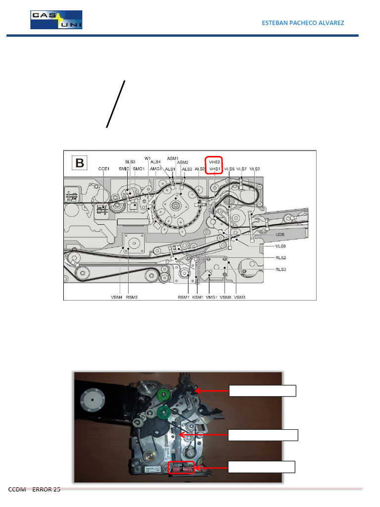 Falla de CCDM Hall Sensor ERROR 25 | PDF