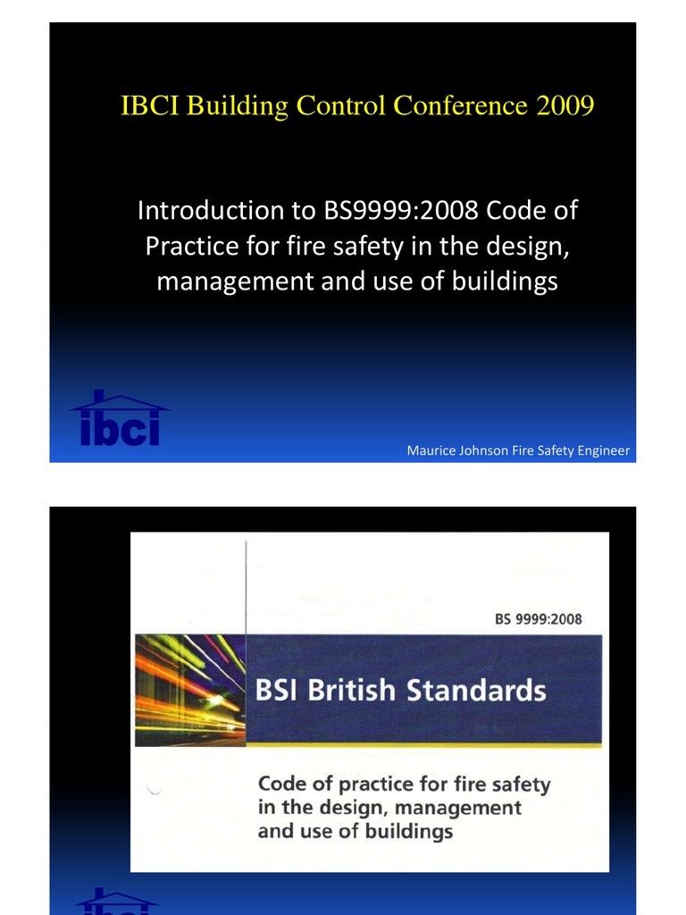 BS9999:2008 Fire Safety Standards Overview | PDF | Fire Sprinkler ...