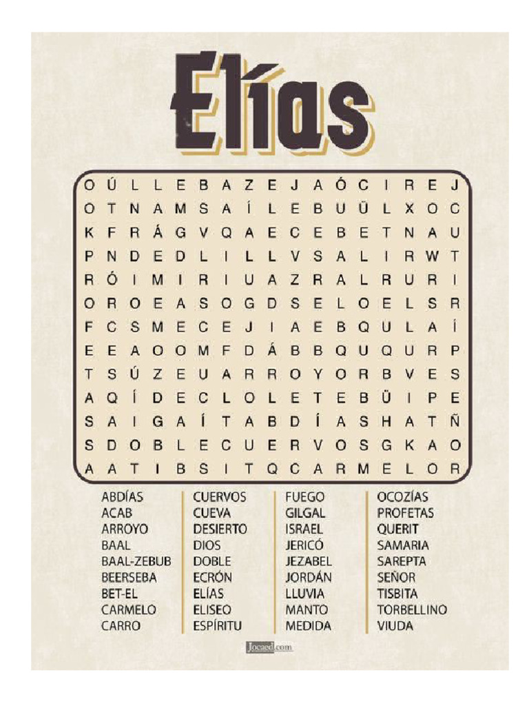 Elias Sopa de Letra | PDF
