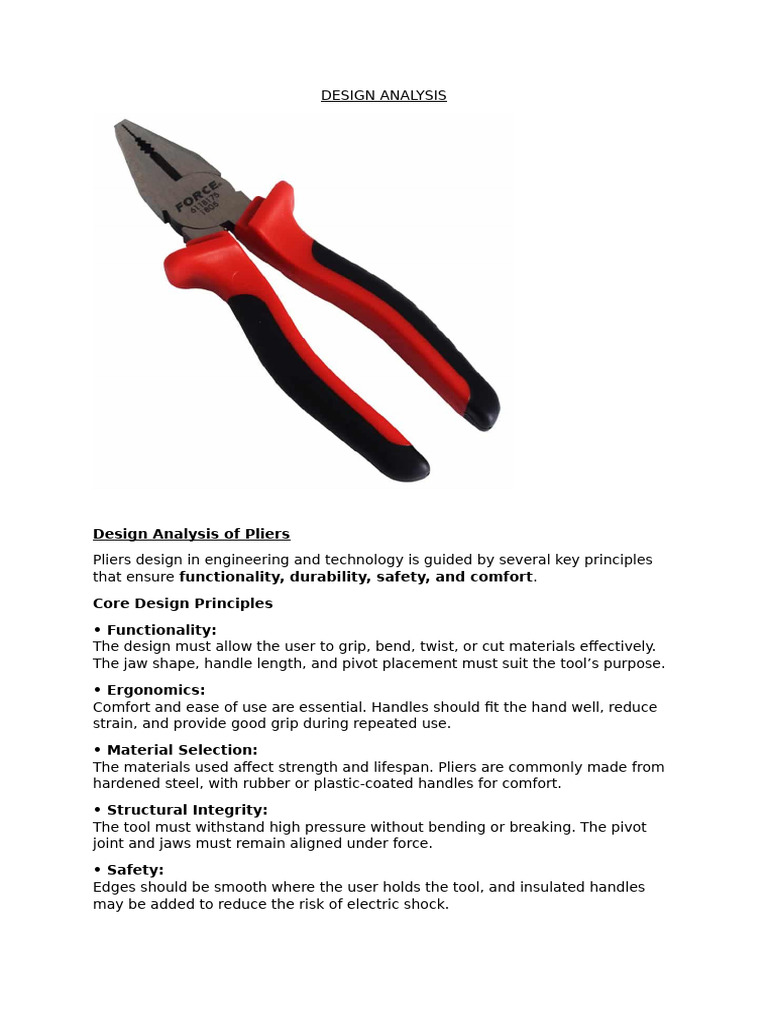 Pliers | PDF