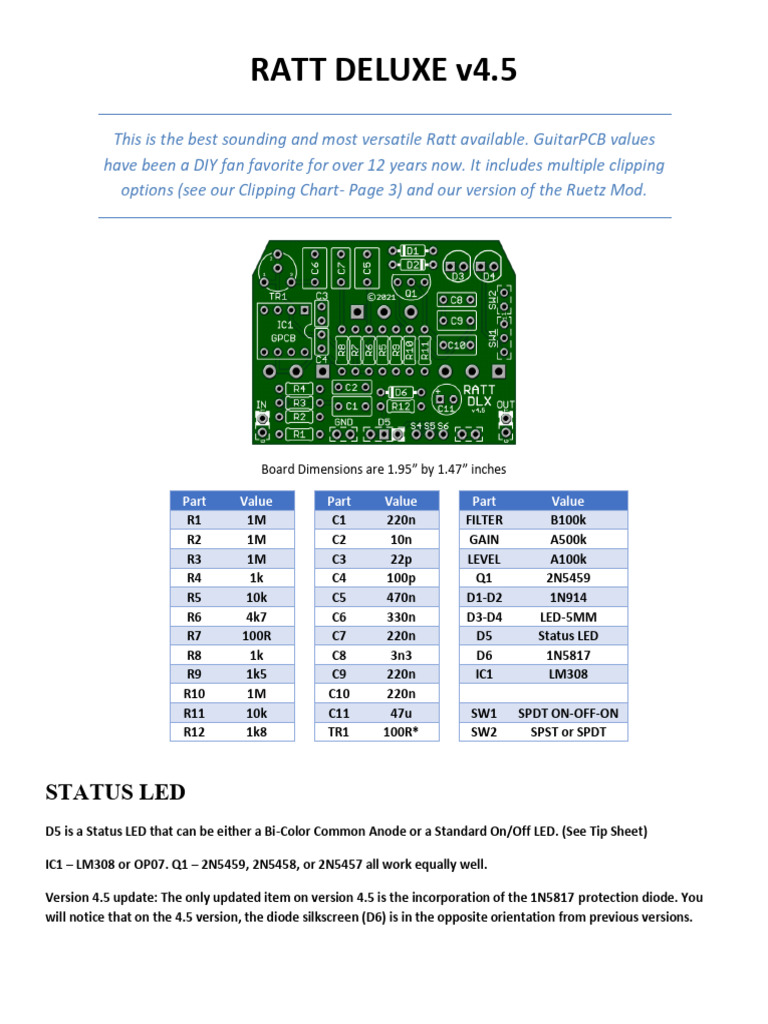 RATT DELUXE v4 2021 | PDF | Electricity | Electrical Engineering