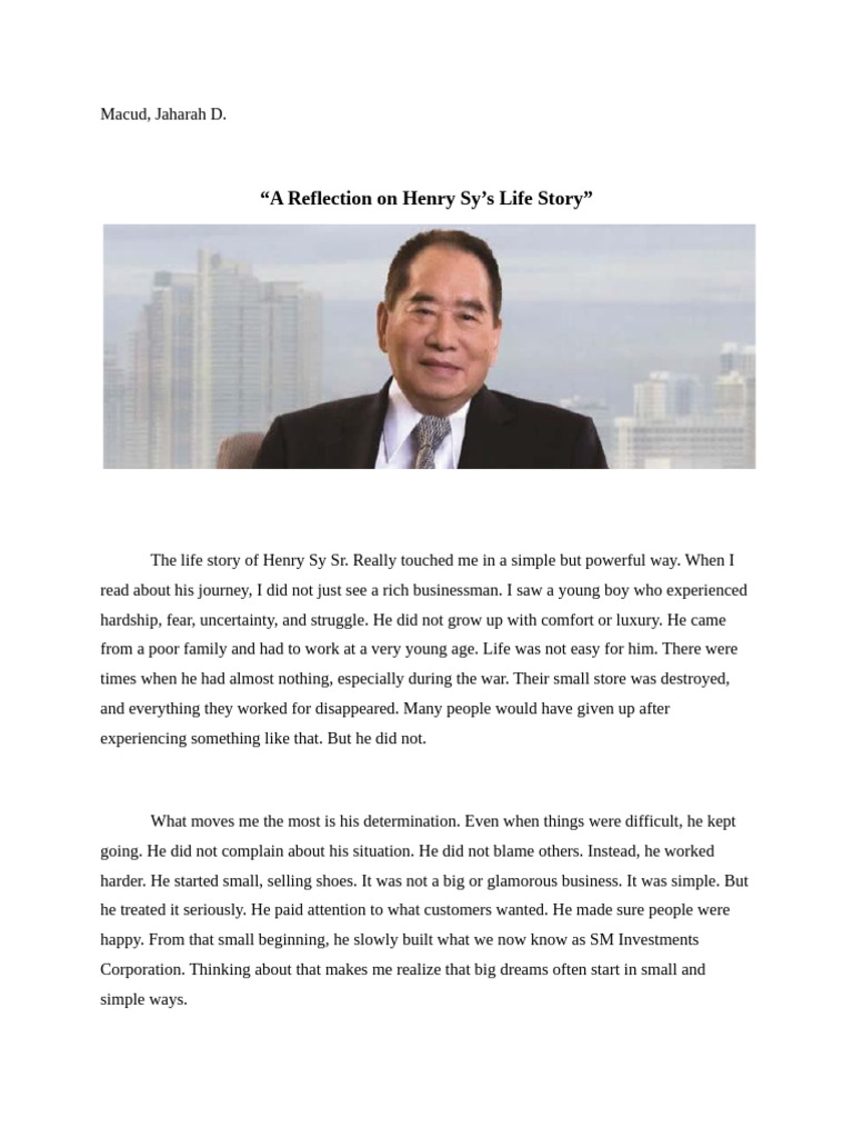 Henry Sy | PDF