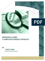 Insurance a Forensic Approach