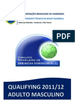 Relatorio Qualifying 2011-12 Masculino