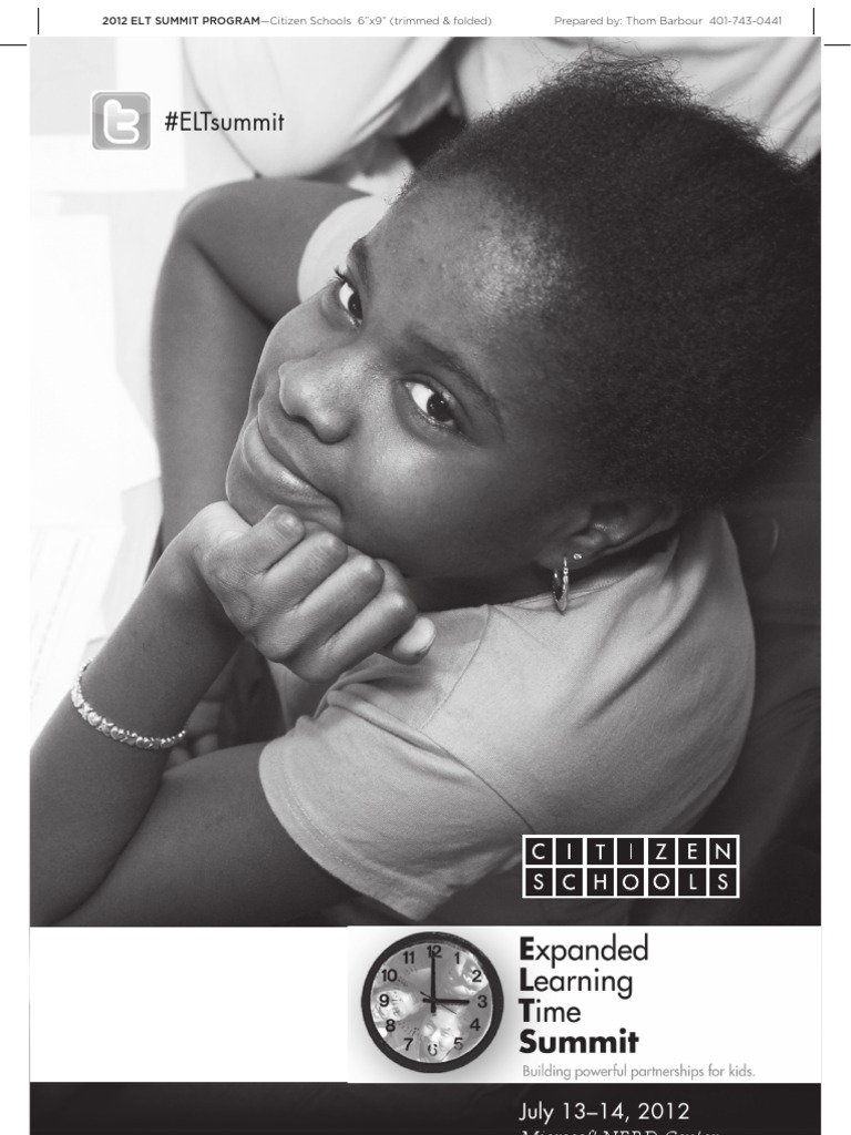 ELT Summit-FINAL Participant Booklet | PDF | Schools | Teaching And ...