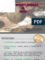 Call Money Market in India