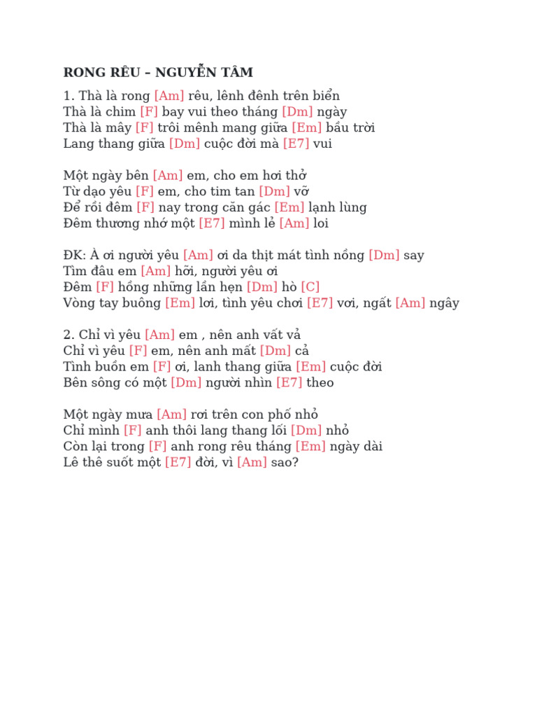 Rong Rêu | PDF