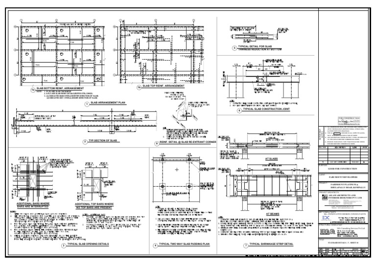 Standard Details - 5 Sheet - 01 | PDF | Structural Engineering ...