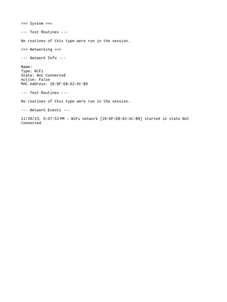 Session Log | PDF