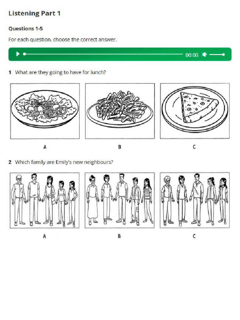 Listening Practice 2 (Exam Prep) | PDF