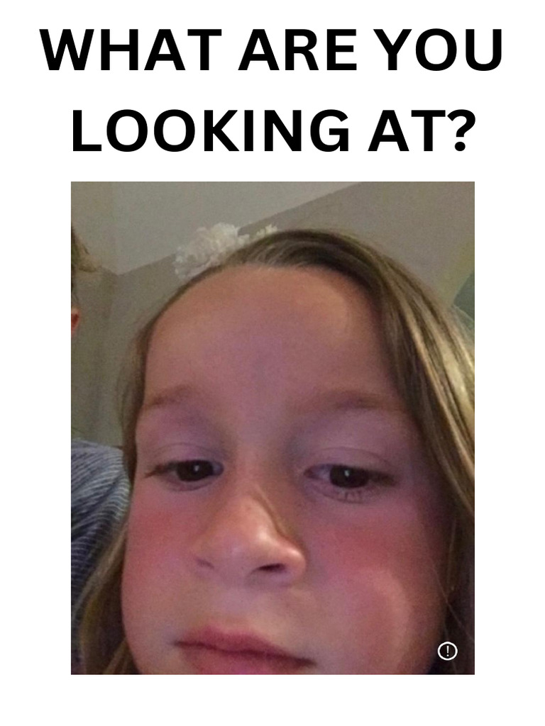 What Are You Looking at | PDF