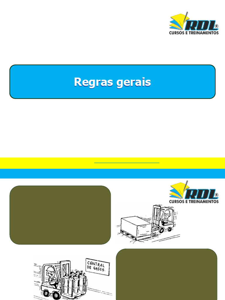 Curso de Empilhadeira 4 em 1 RDL 07 | PDF