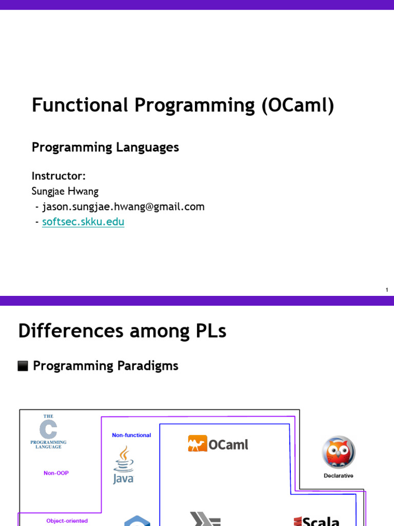 04 - Functional Programming | PDF | Boolean Data Type | Functional ...
