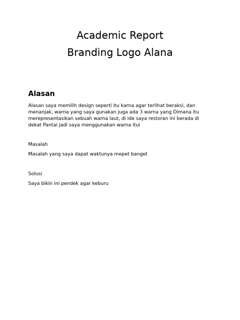 Academic Report | PDF