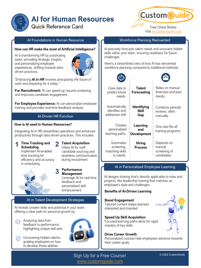 Ai For HR Quick Reference | PDF | Artificial Intelligence ...