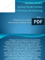 Thomas Armstrong: Setiap Anak Cerdas (Bab 2)