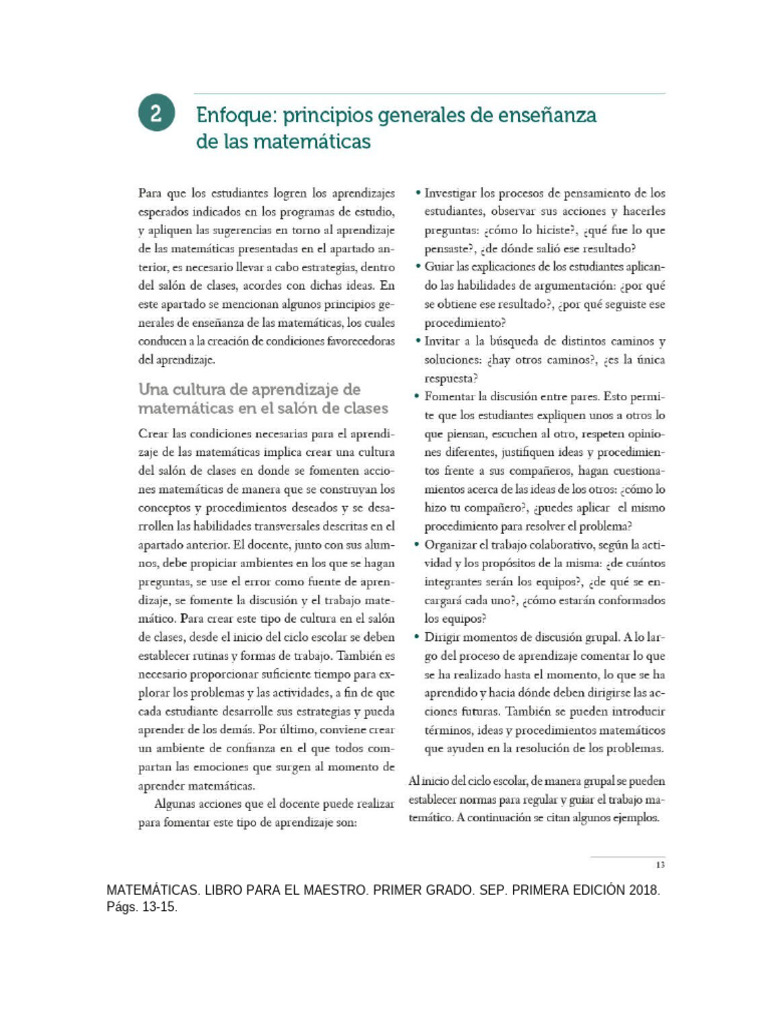 4 Principios Generales de Enseñanza de Las Mayt-1 | PDF