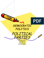 Democratic Politics: Political Parties
