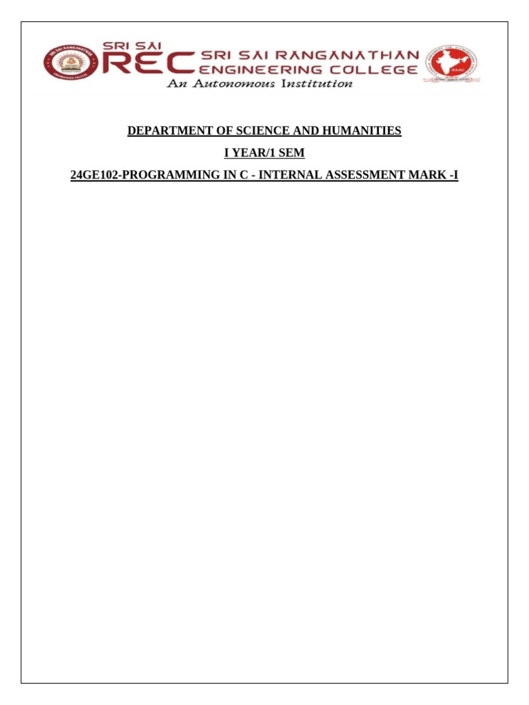 1st Internal Mark Analysis For All Class | PDF