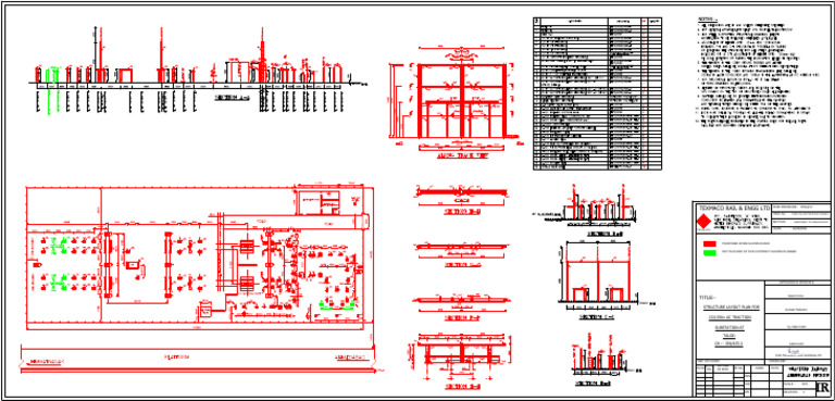 Tss Structure Layout Plan-Model | PDF