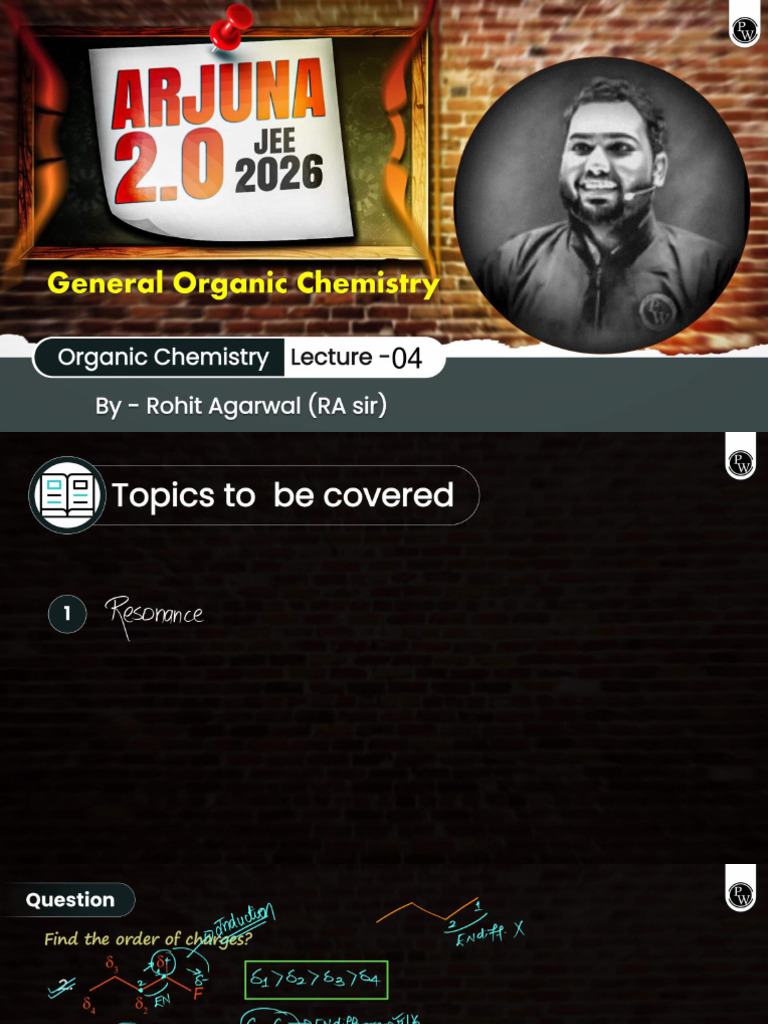 General Organic Chemistry 04 - Class Notes | PDF
