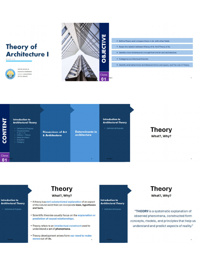 Class 1 - Lecture Slides | PDF