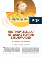 Multihop Cellular Networks Toward LTE-Advanced