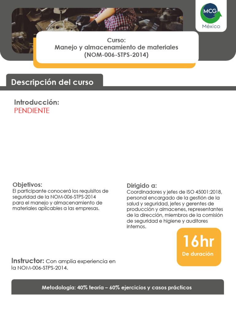 09 Manejo y Almacenamiento de Materiales 1768349190 | PDF