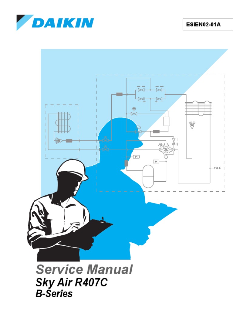 DAIKIN Service Manual SkyAir B Series PDF Hvac Thermostat