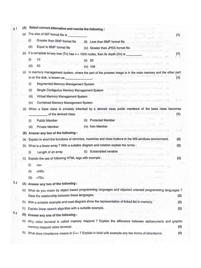 Computer Science - I | PDF