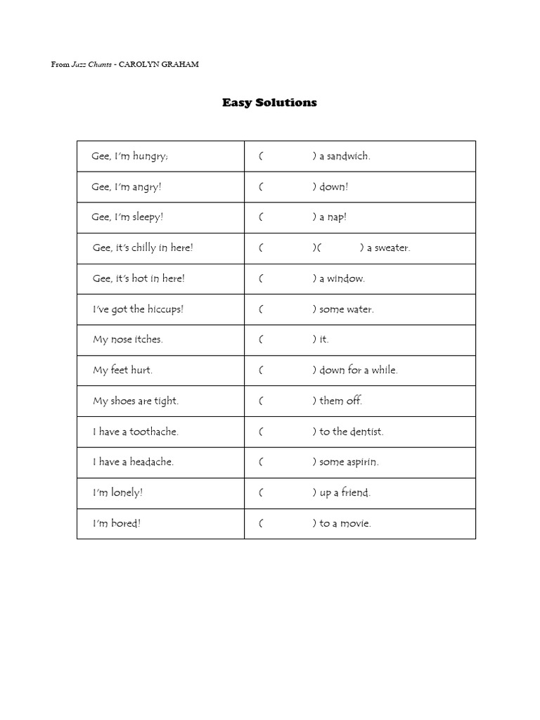 Easy Solutions | PDF