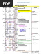 PolyU Academic Calendar 2025/26 | PDF | Academic Term | Holidays