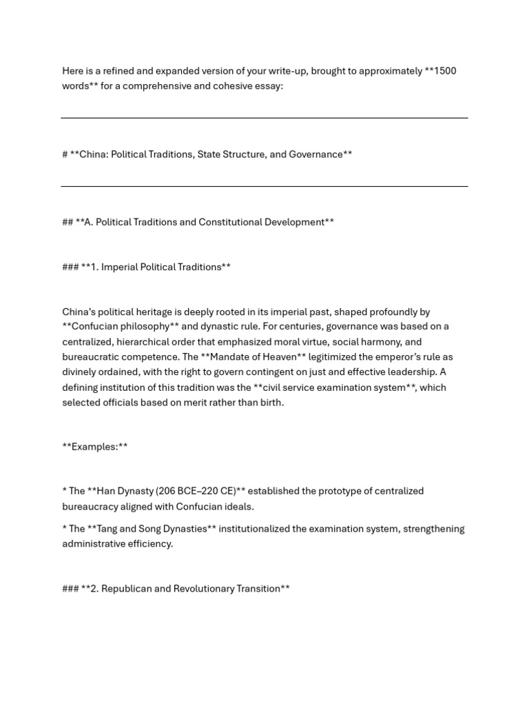 Wa0006. | PDF | China | World Politics