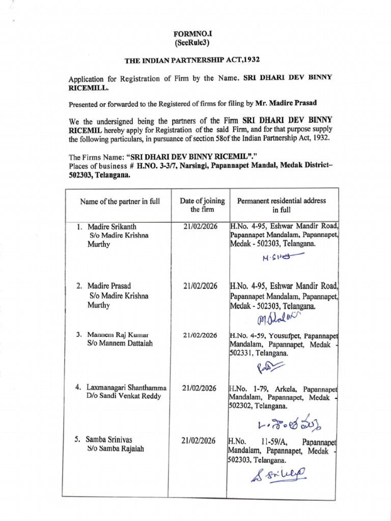 Form 1 | PDF