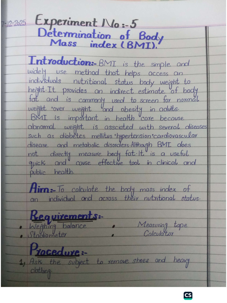 Exp No 5 Physiology | PDF