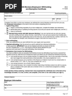 Wisconsin WT-4 Withholding Instructions | PDF | Taxes | Government Finances