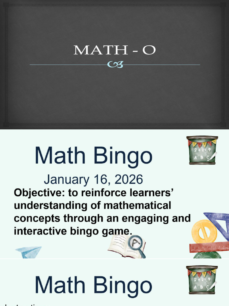 Math Month Activities 2026 | PDF