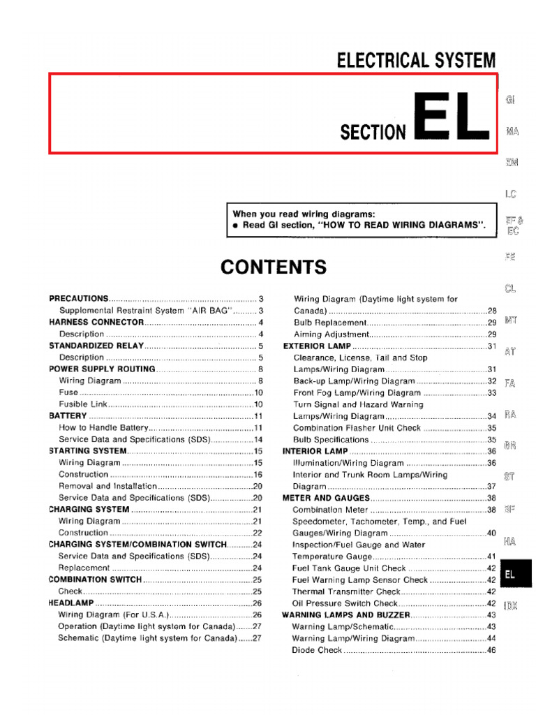 Electrical System | PDF