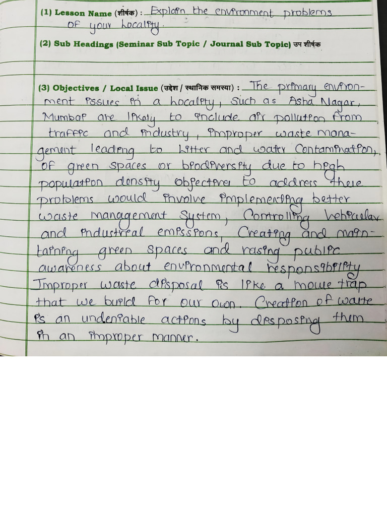 EVS Assignment 1 | PDF