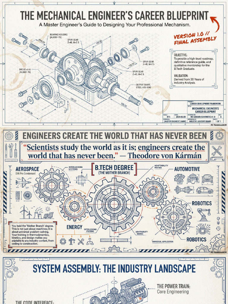 Mechanical Engineer Career Blueprint | PDF