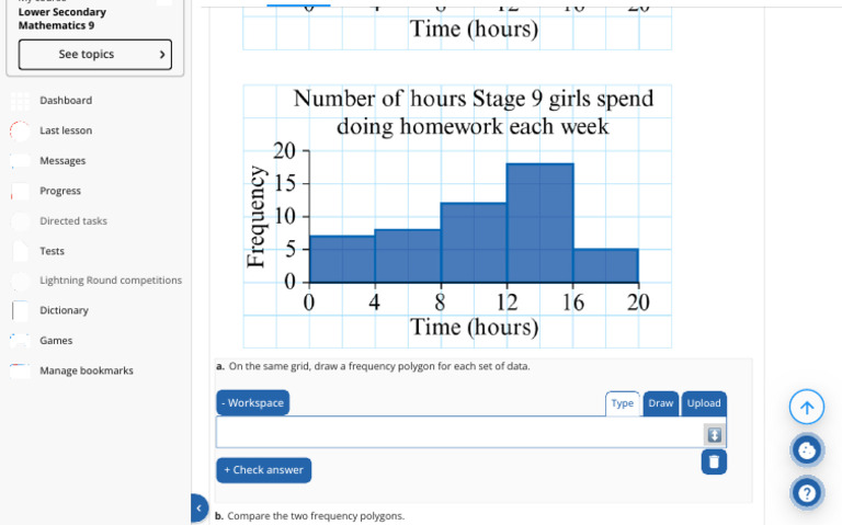 15.1 Interpreting and Drawing Frequency Polygons Cambridge Online ...